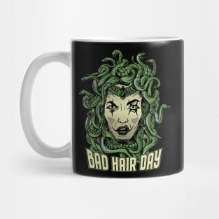 Funny - Bad hair day - Medusa tries to Unwind Mug